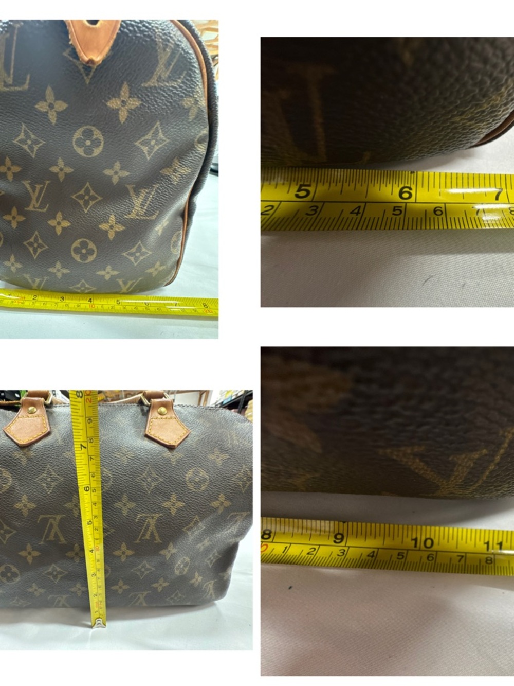 Louis Vuitton Vintage Speedy 25 Leather handbag - Picture 6 of 8